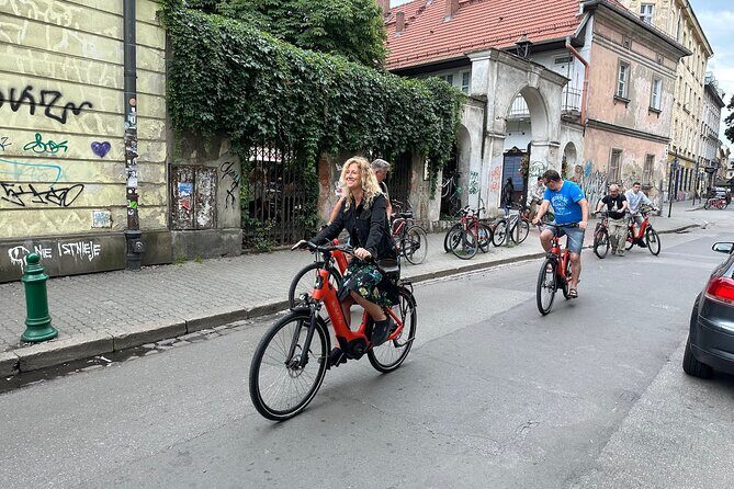 3-Hour E-Bike Tour In Krakow - Kazimierz: former Jewish district and Schindler-linked stops