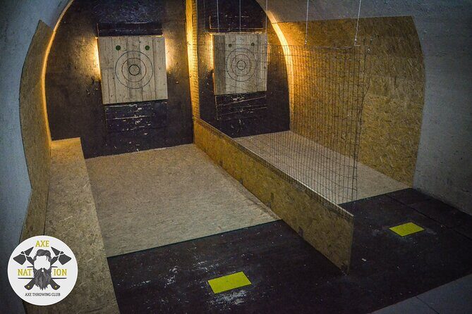 Axe Throwing Krakow in Axe Nation - best club in Poland - What Happens During Your 90 Minutes (No Guesswork)