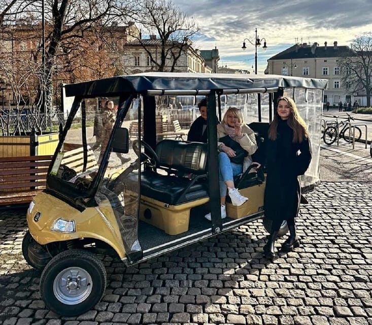 City Tour Cracow , golf car . Private full tour !! - Corpus Christi Basilica and the Kazimierz-to-Podgórze Bridge Beat
