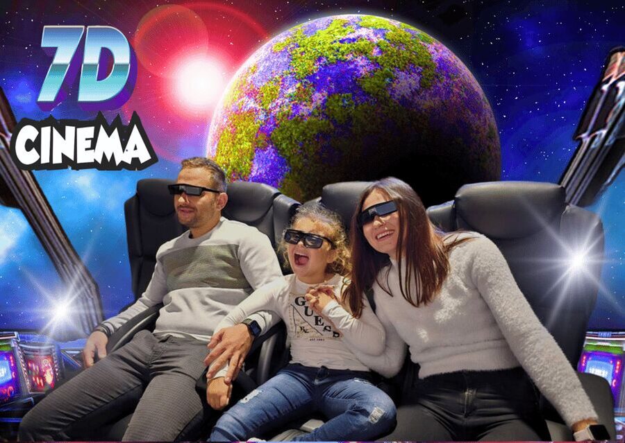 Cracow: ,,House Of Attractions'' 7D cinema - What 7D actually feels like: motion seats + wind and scents