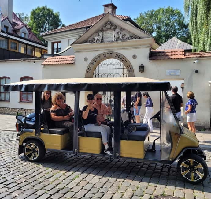 Cracow sightseeing tour by electric golf cart - How a 1-Hour Electric Cart Covers Krakow’s Main Stories