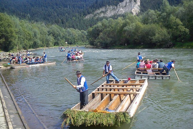 DUNAJEC River Gorge traditional rafting, PRIVATE TOUR from Krakow - Pieniny National Park: how the scenery does the talking