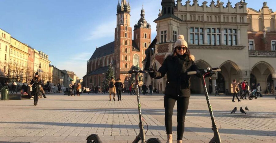 Electric Scooter Tour Krakow - Why an e-scooter makes Kraków click fast