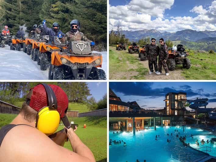 From Krakow: ATV/Snowmobile Ride, Shooting & Hot Springs - The Mountain Drive and the Chochołów Stop