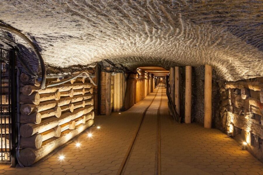 From Krakow: Auschwitz Birkenau and Salt Mine Guided Tour - Wieliczka Salt Mine: two miles underground with chapels and salt sculptures