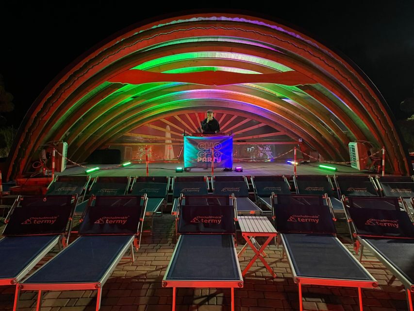 From Krakow: Chocholow Hot Springs Evening or Daytime Ticket - The relaxation area, massage jets, and the cool-down pool