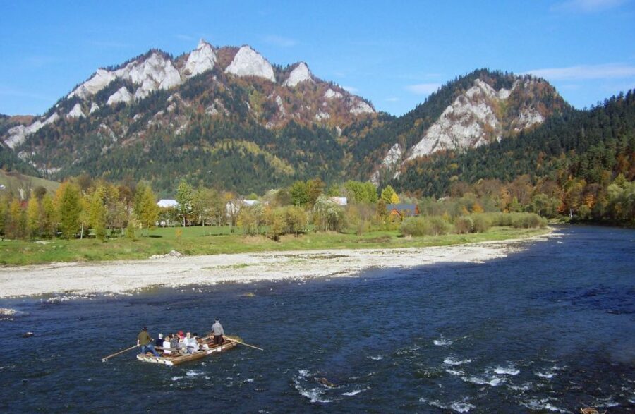 From Krakow: Dunajec River Rafting with Thermal Baths option - Dunajec River Gorge rafting on a small wooden raft