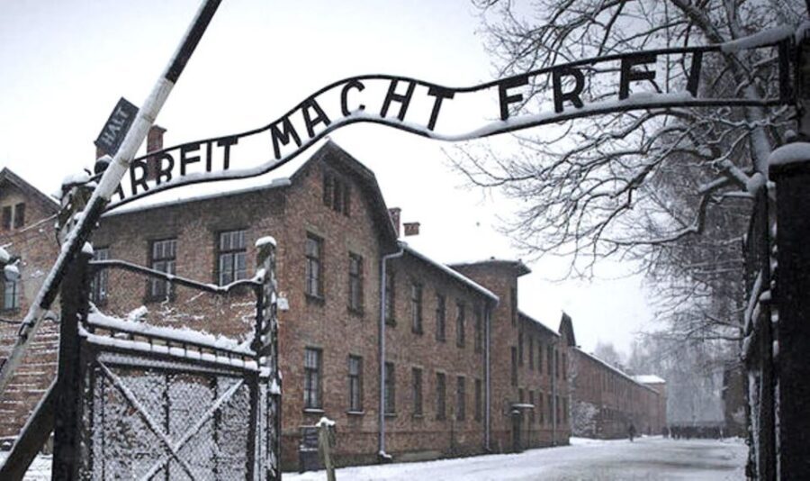 From Krakow: Guided Auschwitz-Birkenau Group Tour by Minivan - Auschwitz I: the main gate, buildings, and the official story