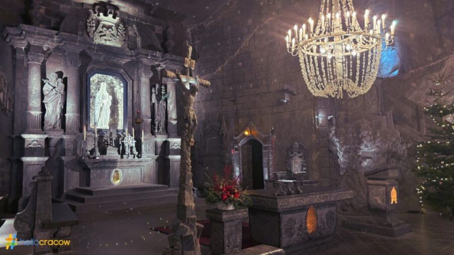 From Krakow: Guided Tour in Wieliczka Salt Mine - Inside the mine: chapels, sculptures, chambers, and lakes