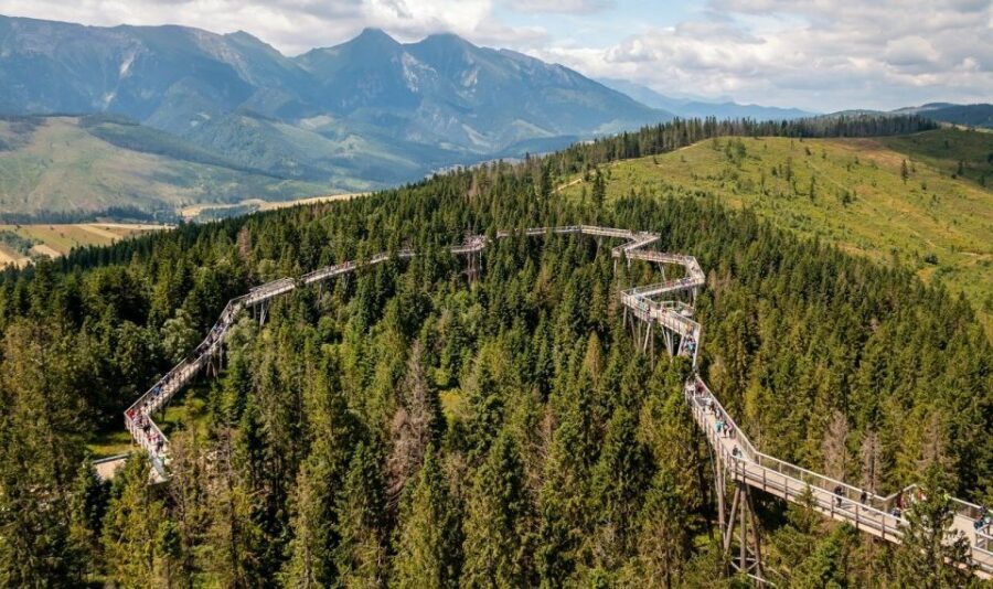 From Krakow: Morskie Oko and Slovakia Treetop Walk - A single day that links Ždiar treetops to Morskie Oko Lake