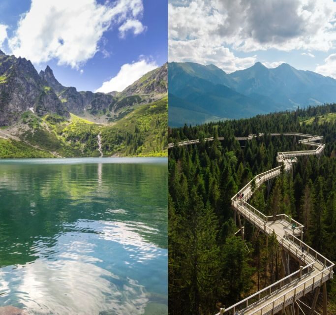 From Krakow: Morskie Oko and Slovakia Treetop Walk - Krakow pickup and the drive into the Tatras zone