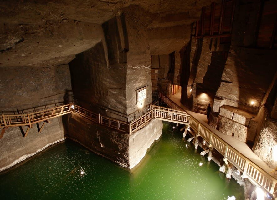 From Krakow: Salt Mine Guided Tour with hotel pick up - Inside the salt mine: nine levels, corridors, and themed chambers