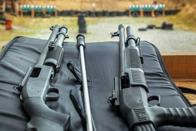 From Krakow: Shooting Range with transfer (hotel pick up) - Rynek Glowny start: easy meet-up, short ride, no queue