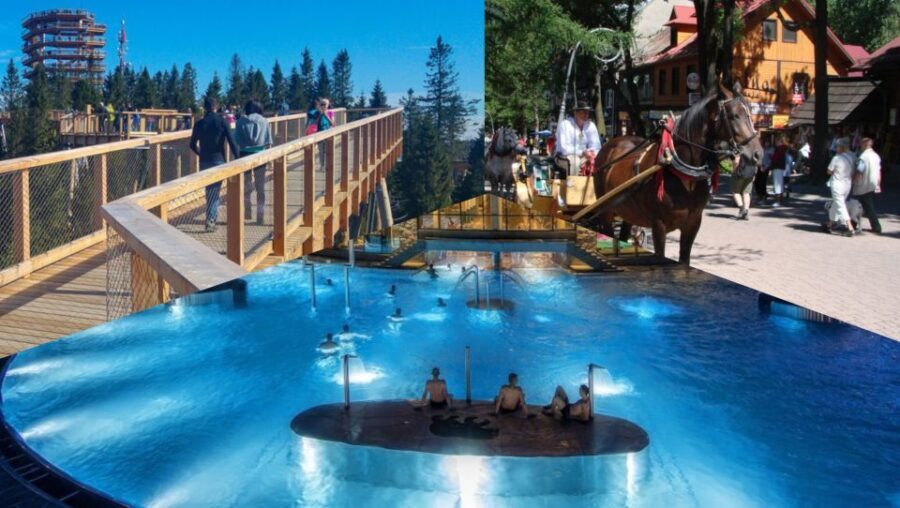 From Krakow: Slovakia Treetop Walk, Zakopane & Thermal Spa - The View-Plus-Learning Stop: Belianske Tatras and Forest Life