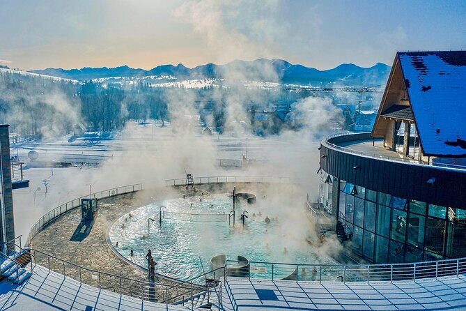From Krakow Snowmobile with Thermal Pools and Hotel Pickup - Zakopane transfer time: plan on the long scenic ride
