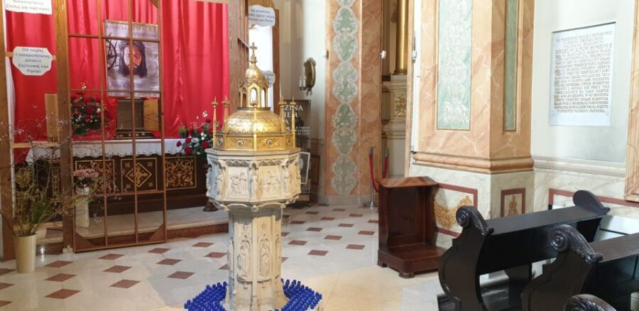 From Krakow: Wadowice-In the Footsteps of Pope John Paul II - The Basilica of the Presentation of the Blessed Virgin Mary: baptism context, not just a landmark