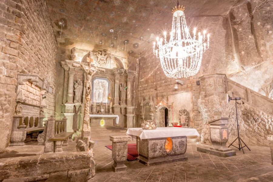 From Krakow: Wieliczka Salt Mine Tour with Hotel Pickup - Returning to the surface: lift timing, souvenir stops, and photos