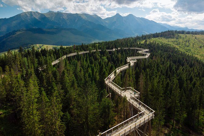 From Krakow: Zakopane, Slovakia Treetop Walk & Thermal Baths - Gubalowka Funicular and the Cable Car Time for View Fans