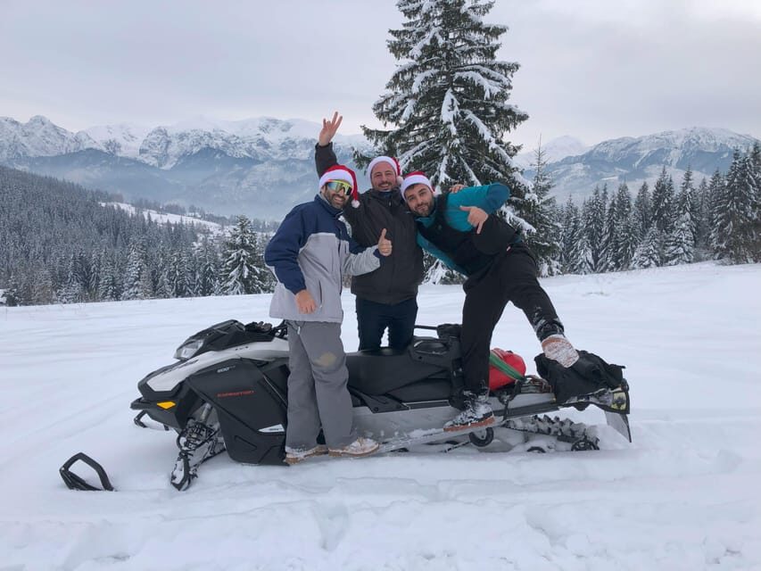 From Krakow: Zakopane Snowmobile NIGHT Ride, Bonfire, - Zakopane Coffee Break and the Photo Stop: Make Time for the Town