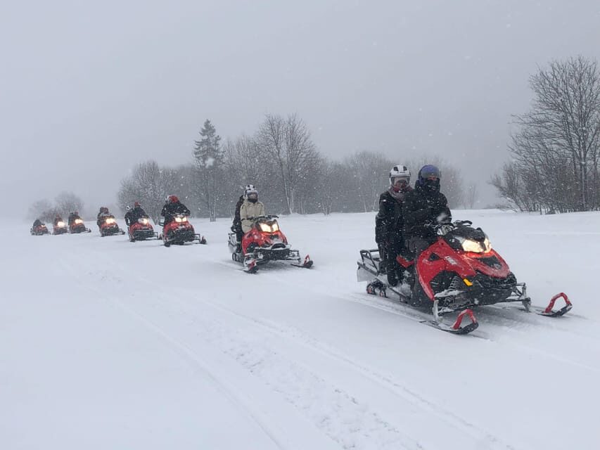 From Krakow: Zakopane Snowmobile NIGHT Ride, Bonfire, - The Snowmobile Rental You Must Budget For