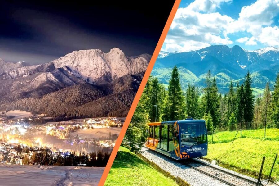 From Krakow: Zakopane & Tatra Mountains Tour with Cable Car - Wielka Krokiew and Jaszczurówka Chapel: classic Zakopane landmarks