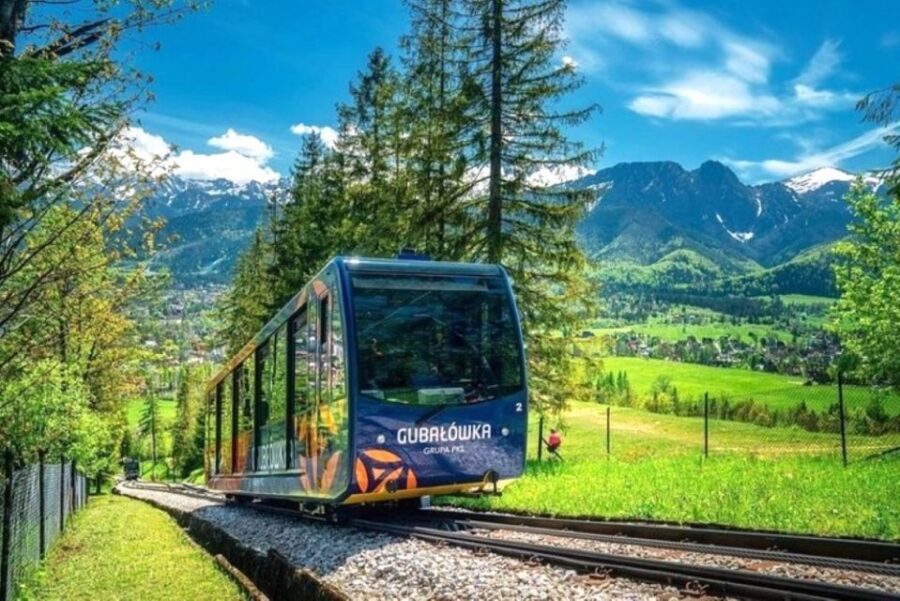 From Krakow: Zakopane & Tatra Mountains Tour with Cable Car - Gubałówka cable car and funicular: the Tatra views payoff
