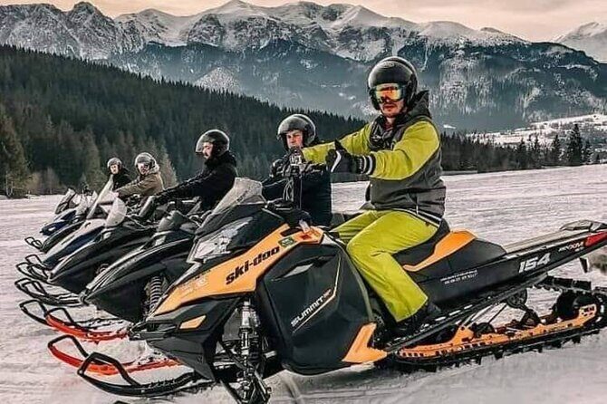 Full day Tour Zakopane Snowmobiles Thermal Baths from Krakow - Snowmobile around the Tatras: training, no license, and off-road time