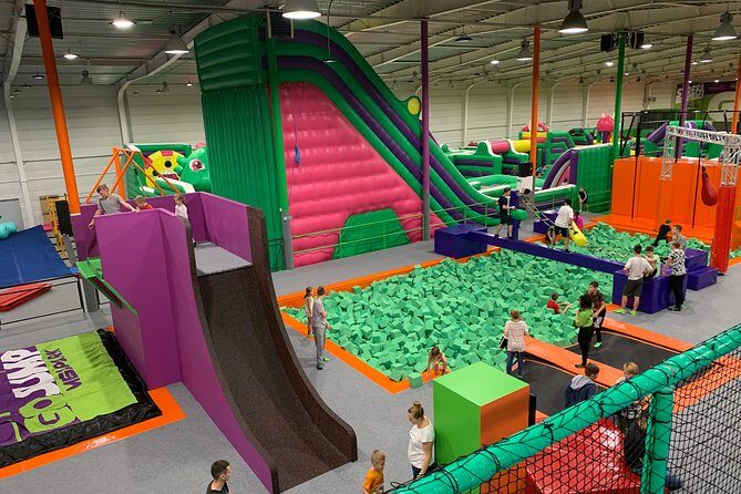 GOjump MEGAPARK Kraków-Sikorki - 1 hour Trampoline Park ticket - Kid zones and supervision rules you should actually read