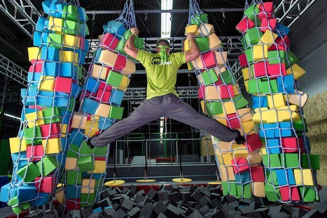 GOjump MEGAPARK Kraków-Sikorki 1h ticket: GOair Inflatable Park - Key things to know before you jump