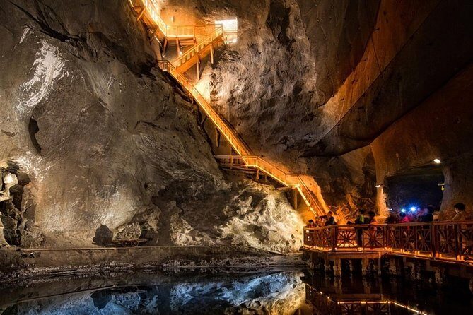 Guided Salt Mine Wieliczka tour from Krakow - The 2-hour underground guided tour: steps, audio, and the big sights