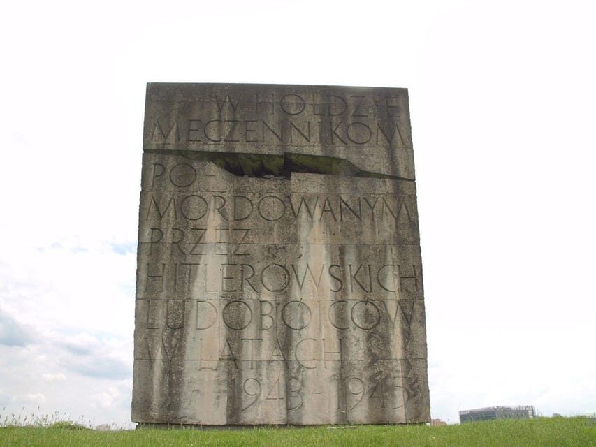 Guided Tour of Plaszow Concentration Camp, Kraków - The Roll-Call Square: Where the Camp’s System Comes Into Focus