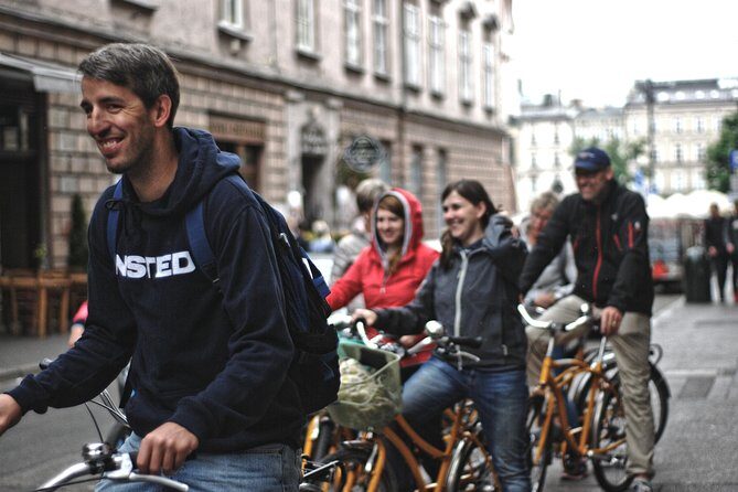 Highlights of Krakow Bike Tour - Small group - Getting Oriented at Rynek Główny (Main Market Square)