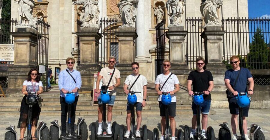 Krakow: 2h Kazimierz (Jewish Quarter) Segway Tour - Practical tips: weather, clothing, and comfort on two wheels