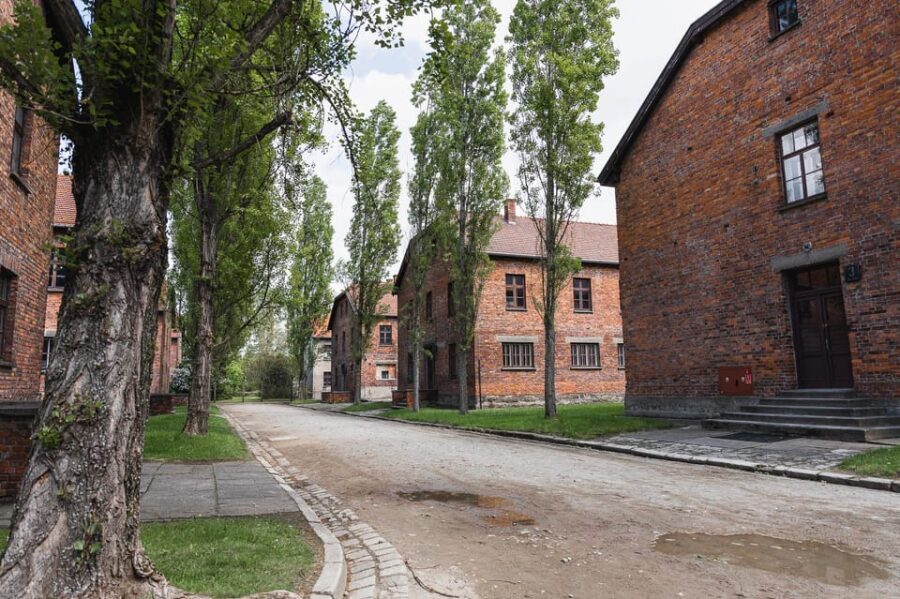 Krakow Auschwitz-Birkenau Memorial Guided Tour Meeting Point - Auschwitz I: the gate, prison-block exhibitions, and the “what happened” context