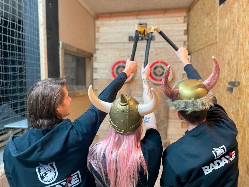 Krakow: Axe Throwing Fun - Your 85 Minutes Inside: Technique, Safety, and Practice