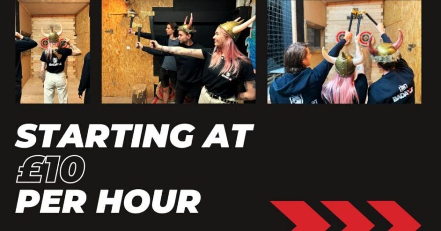 Krakow: Axe Throwing Fun - The Viking Photo Moment: Viking Props Without the Hassle