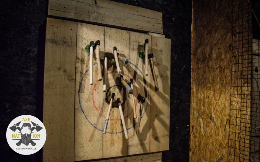 Kraków: Axe-Throwing in Axe Nation, the First Club in Europe - Starting line to throwing board: what you do during the guided portion
