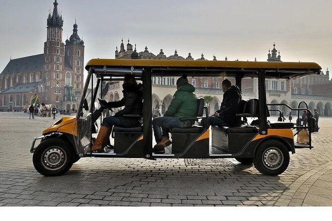 Krakow City Sightseeing by Electric Car - Town Hall Tower: the medieval city authority, measured in steps