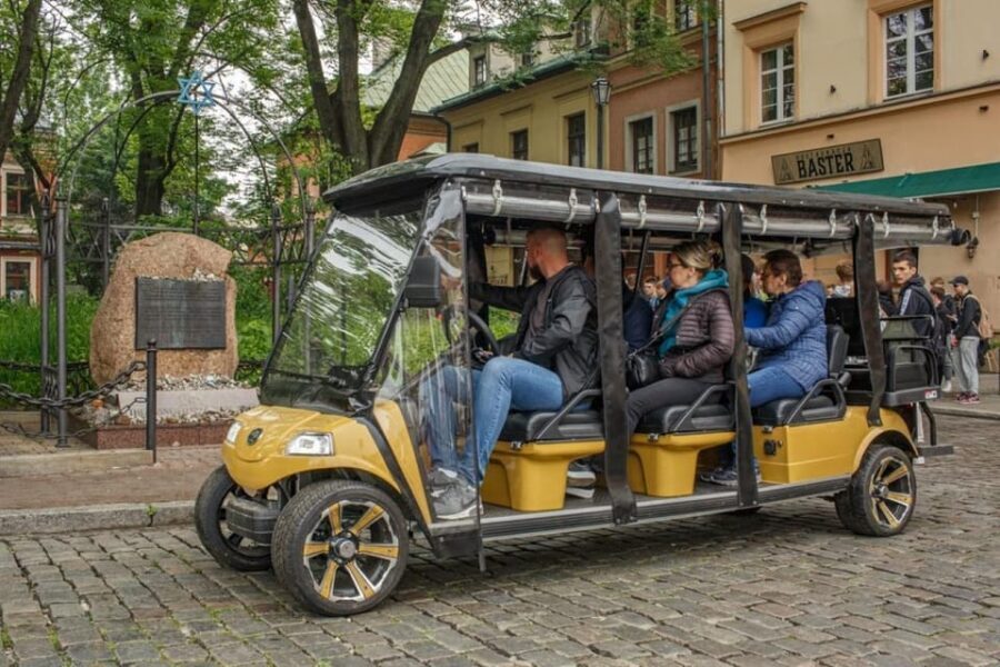 Krakow: City Sightseeing Tour by Shared or Private Golf Cart - Skałka Church and St. Catherine: quick stops, clear wayfinding