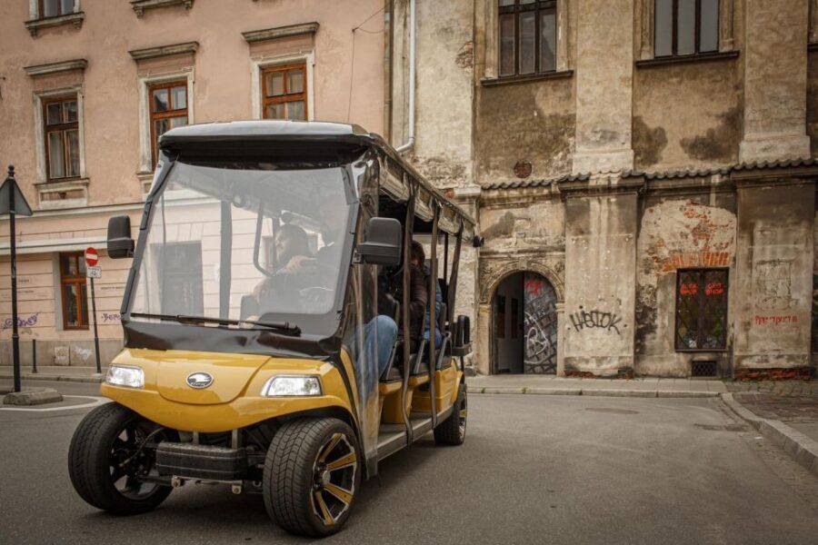 Krakow: City Tour Golf Cart & Schindler's Factory Guide Tour - How the electric golf cart part works (and why it matters)