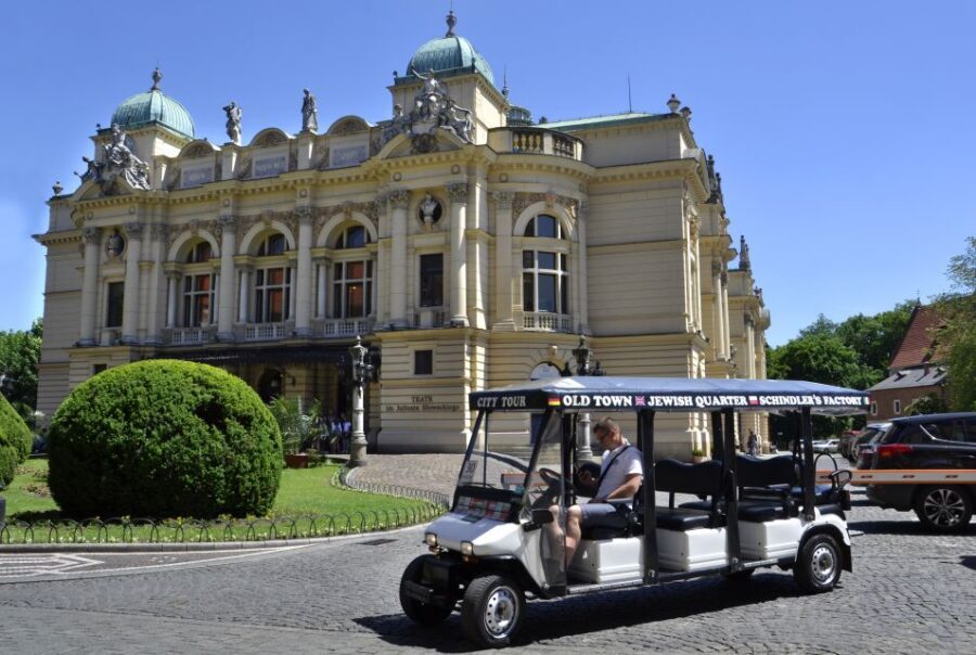 Krakow: Full Tour Regular 1.5h guided city tour by E-Cart - Price and value: what $53 gets you for 1.5 hours