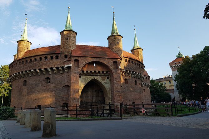 Krakow Grand City Tour by golf cart - All 3 districts - Ghetto Heroes Square, the Eagle Pharmacy, and fragments of the wall