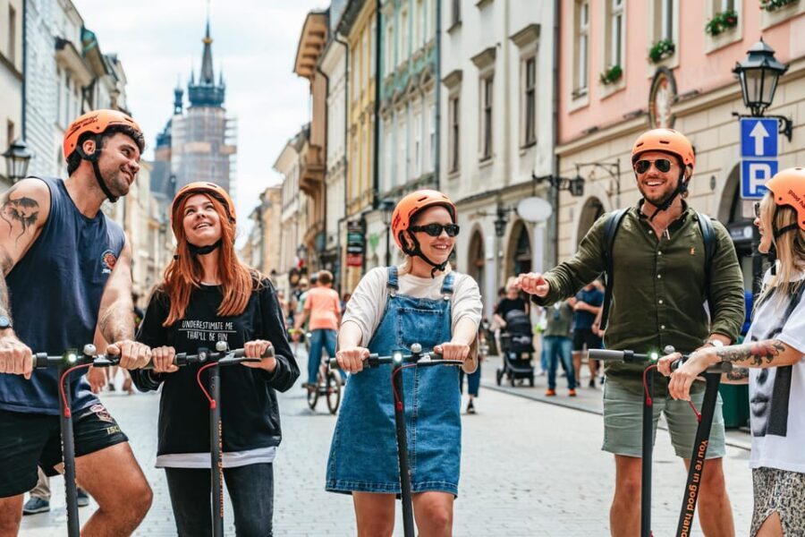 Krakow: Guided E-Scooter City Tour with Food Tastings - Key points worth knowing before you go
