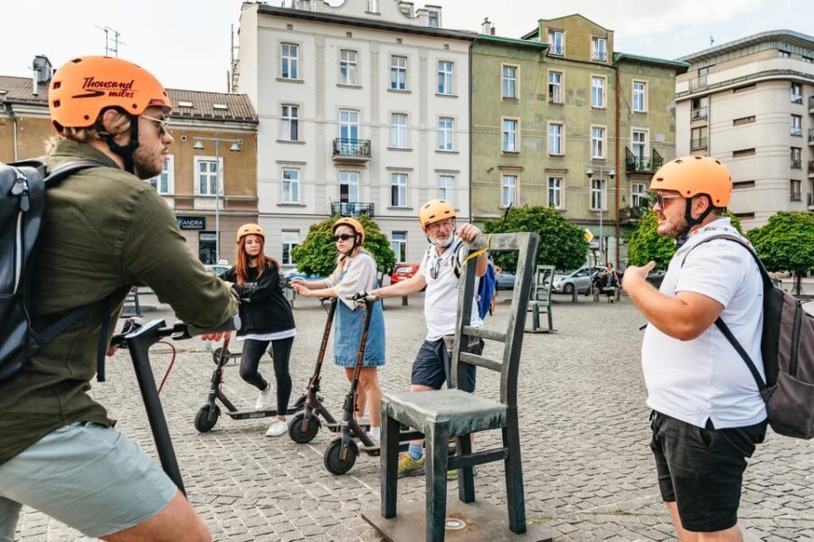 Krakow: Guided E-Scooter City Tour with Food Tastings - Who this Krakow e-scooter + food tour fits best