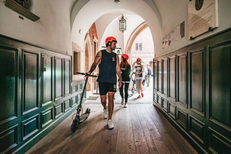 Krakow: Guided E-Scooter City Tour with Food Tastings - Wawel Dragon and Wawel Royal Castle: the stops that make the route worth it