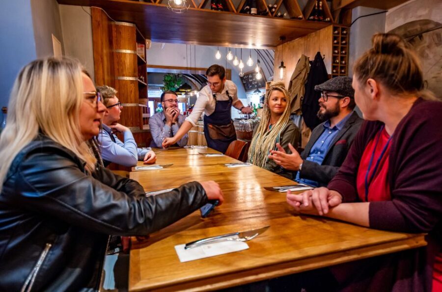 Krakow: Guided Wine Bar Tour with Tastings and Snacks - The Tastings: 5 Glasses, Cheese, and Charcuterie Pairings
