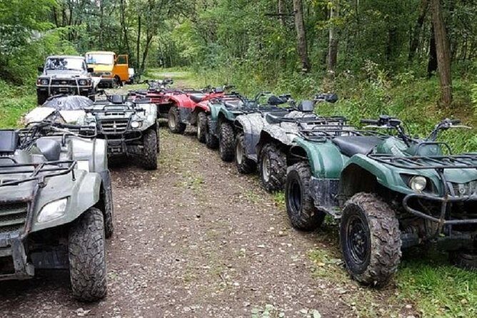 Krakow: Half–Day Shooting and QuadS Expedition - A 5-hour mix of off-road quads and first-time shooting