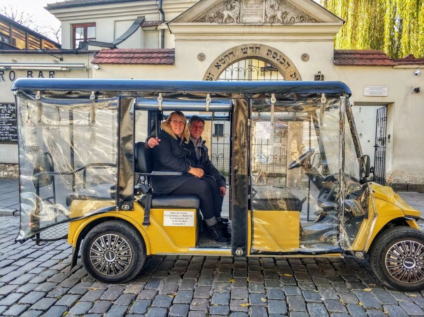 Krakow: Jewish Quarter and Ghetto Electric Golf Cart Tour - Jewish Quarter Audio Guide Stops: How the Story Lands