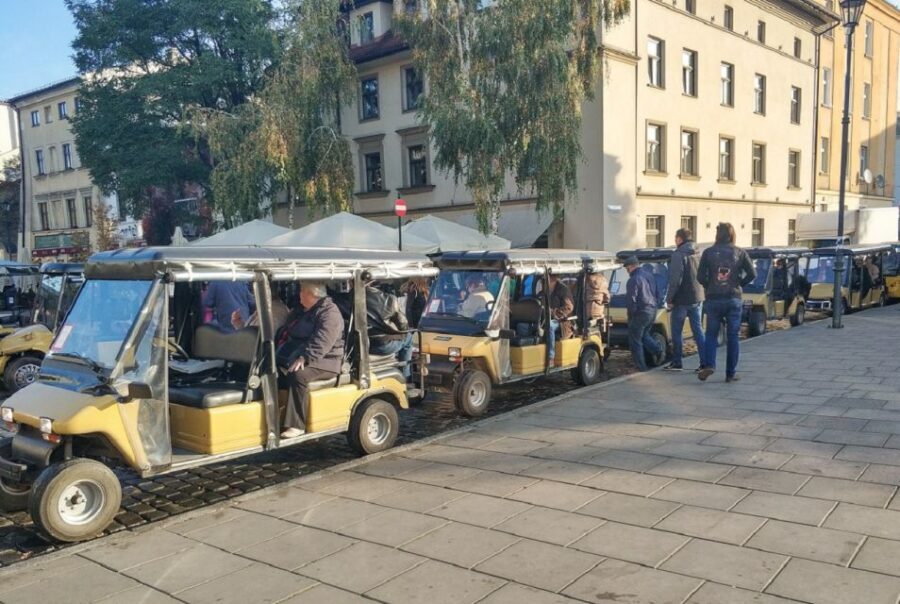 Krakow: Jewish Quarter and Ghetto Sightseeing Golf Cart Tour - Key points to plan your ride
