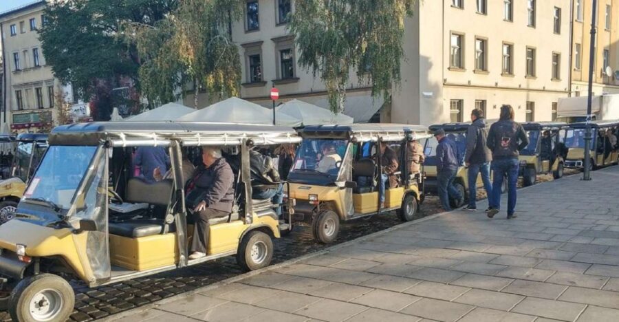 Krakow: Jewish Quarter and Ghetto Sightseeing Golf Cart Tour - Krakow by golf cart: getting the story without the sprint